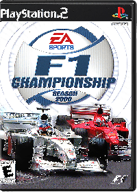 F1 Championship Season 2000 PAL Playstation 2 PAL box art